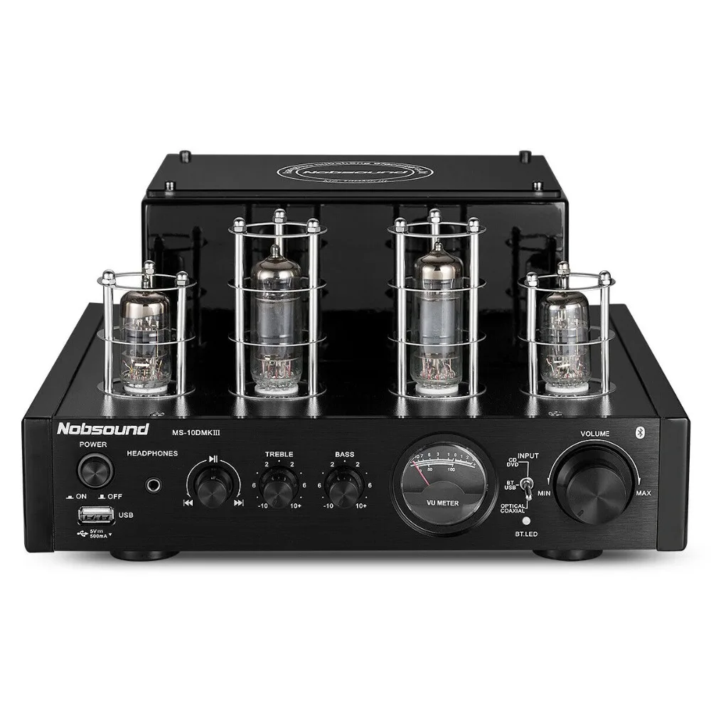 Nobsound HiFi Bluetooth гибридная трубка, усилитель мощности стерео сабвуфер Amp USB/OPT/COAX