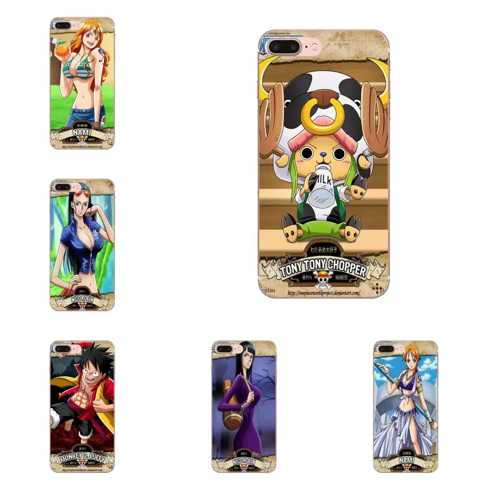 Для Huawei Honor Mate 7 7A 8 9 10 20 V8 V9 V10 V30 P40 G Lite Play Mini Pro P Smart TPU Чехлы Capa One Piece Luffy и