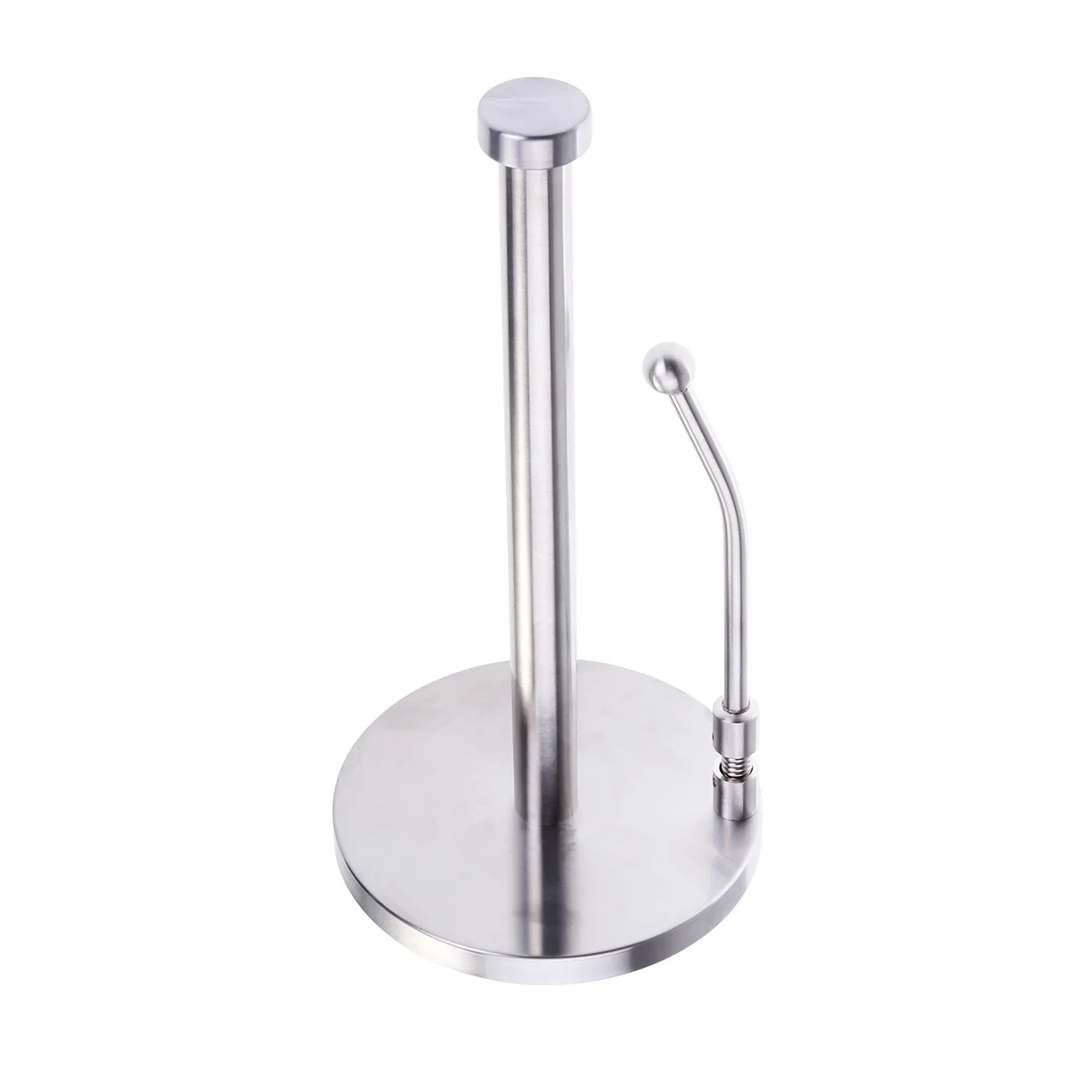 

Stainless Steel Standing Paper Towel Holder Simply Tear Roll Contemporary Paper Towel Holder Tissue Holder Countertop