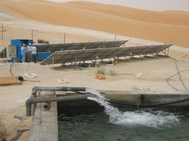 

10-500m Max Head Submersible Solar Pump 1-300m3/h Solar Water Well Pumps Solar Water Pumping System For Deep Well