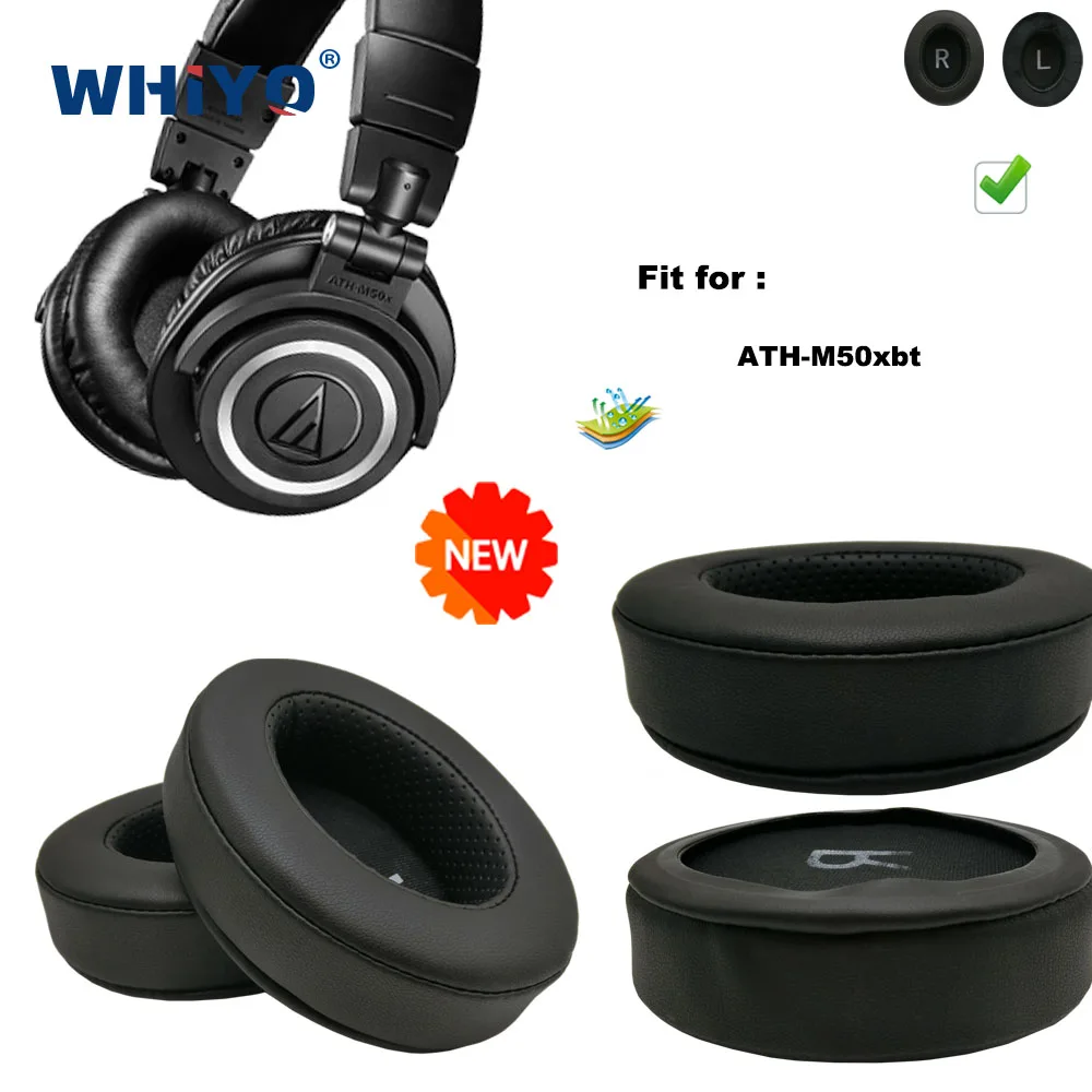 

New Upgrade Replacement Ear Pads for ATH-M50xbt Headset Parts Leather Cushion Velvet Earmuff Earphone Sleeve Cover