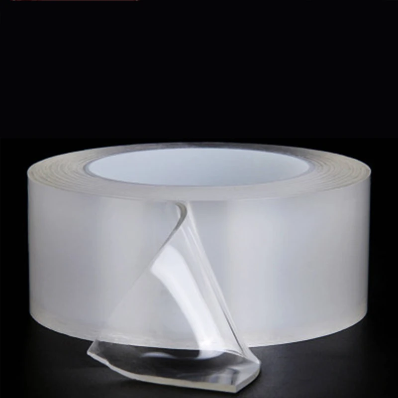 Многоразовая лента 1/2/3/5 м многоразовая Двухсторонняя клейкая нано-лента съемные