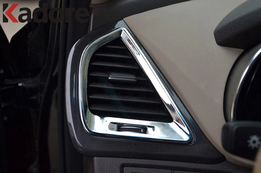Матовая крышка на вентиляционное отверстие для Hyundai Santa Fe 2013 2014 2015 отделка