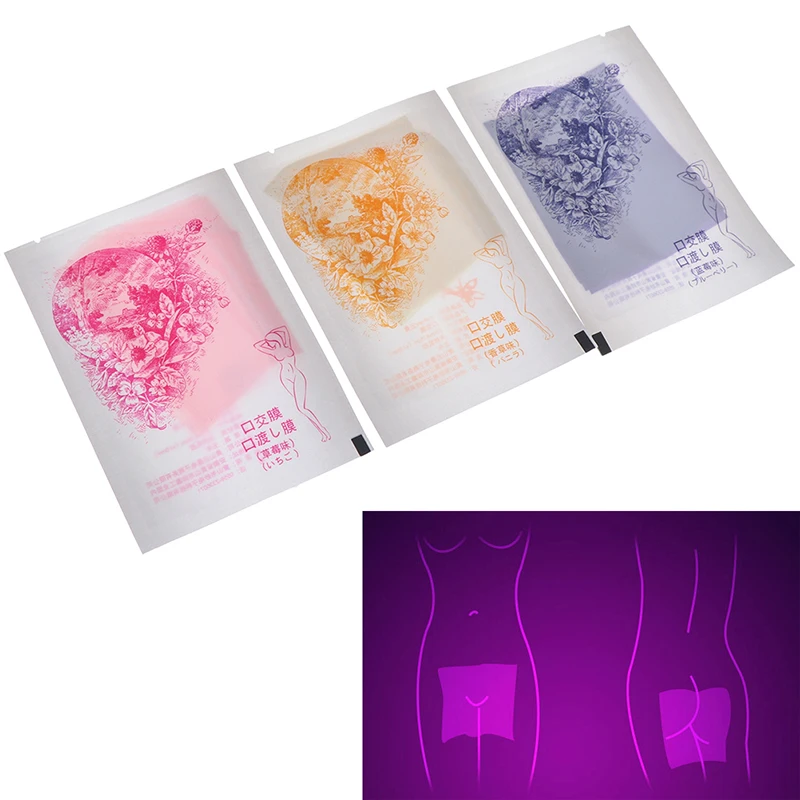 Мягкая мембрана для орального секса с фруктами супертонкая пленка вагинального