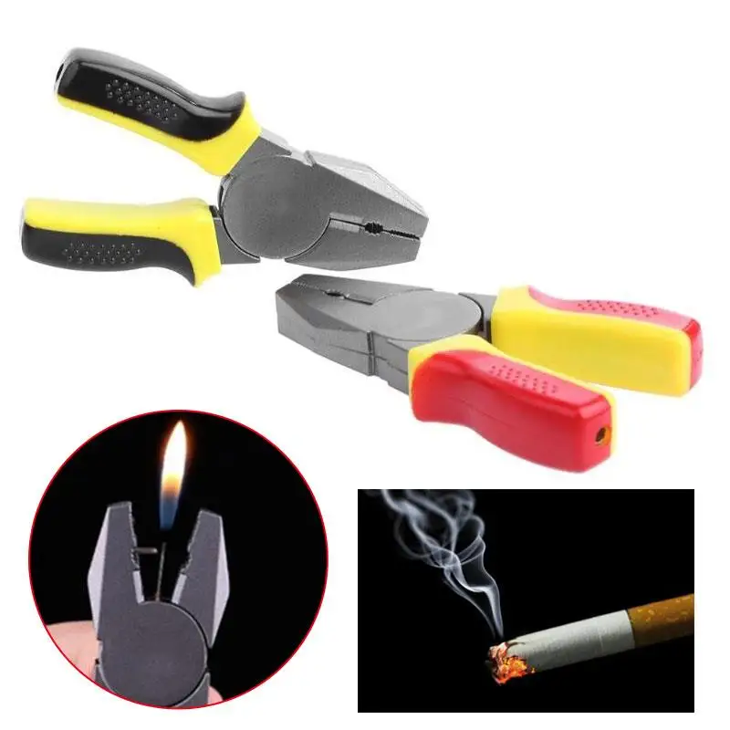 Зажигалки для барбекю ветрозащитные Подарочные сигареты зажигалки плоскогубцы