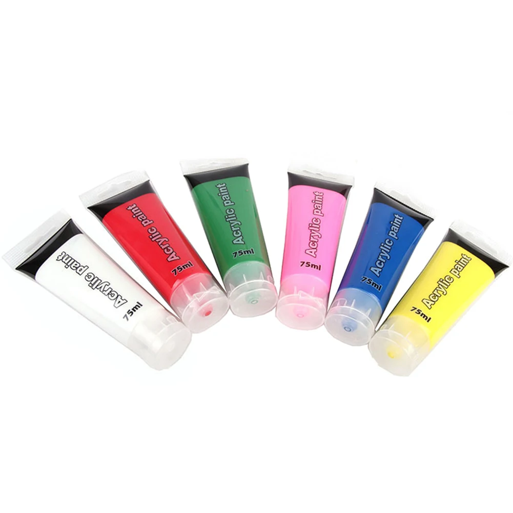 Акриловый шланг 75 мл для покраски стен краска одежды текстиль волокно ногтей