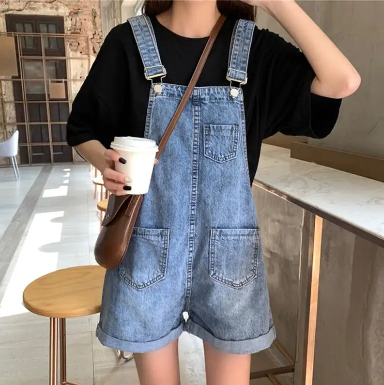 

women clothing denim rompers Shorts 2020 summer overalls playsuits suspenders shorts jeans women Jeans jumpsuit shorts w366