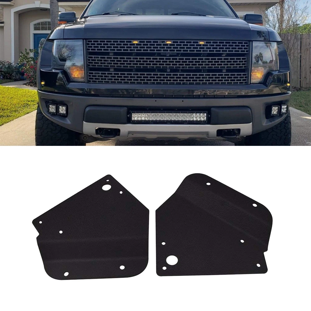 Goedkoop Voor Ford F150 Raptor 2010-2016 Front Verborgen Bumper 3 Inch LED Cube Verlichting Mistlamp Montagebeugels Kit