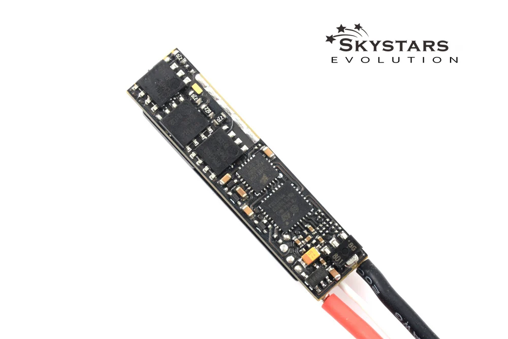 4PCS Skystars Slim40A 40A Blheli_32 F3 MCU 3-6S Бесщеточный регулятор скорости для QAV 170-330 RC для моделей гоночных FPV, аксессуары хорошего качества.