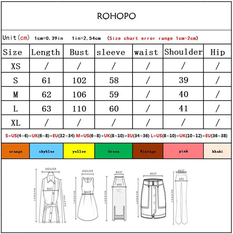 ROHOPO Overlocked Round Collar &amp Cuff Elbroidery Floral White Blouse Long Sleeve Ladies Retro Top Shirt #1331 |
