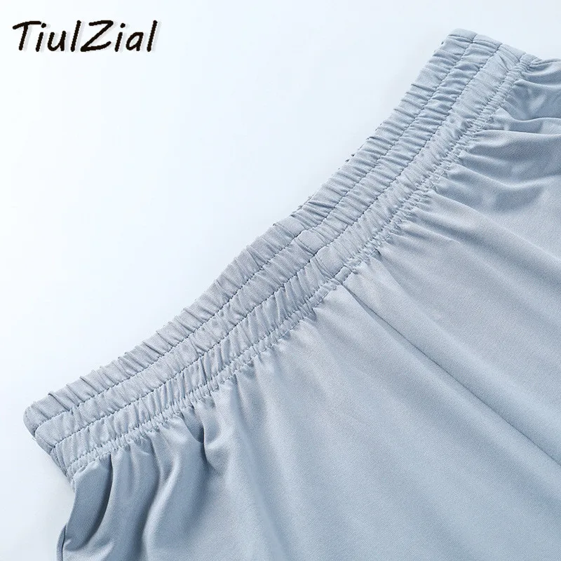 

TiulZial Summer Women Outfit Long Trouser Suits Sportswear Matching Skinny Long Sleeve Top And Straight Pant Two Piece Set 2021