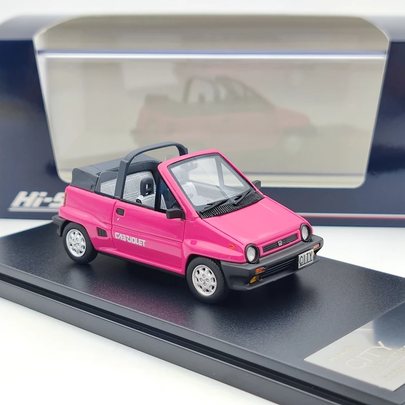 

Hi-Story 1:43 Honda City Turbo II 1983/1984 Limited Collector Edition Resin Metal Diecast Model Toy Gift