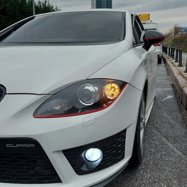 Сиденье Леон MK2-MK3 фара/зеркальная полоса наклейка-Виниловая наклейка-длинный