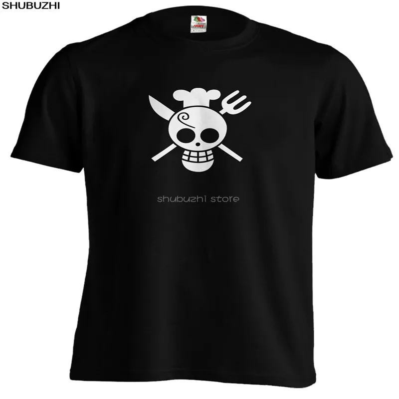 Футболка Sanji с флагом футболка шеф-повара Пиратская король соломенная шляпа
