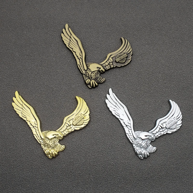 

1PCS 3D Metal Car Sticker Cool Eagle Emblem Badge Auto Body Decals Motorcycle Car Decoration Accessories