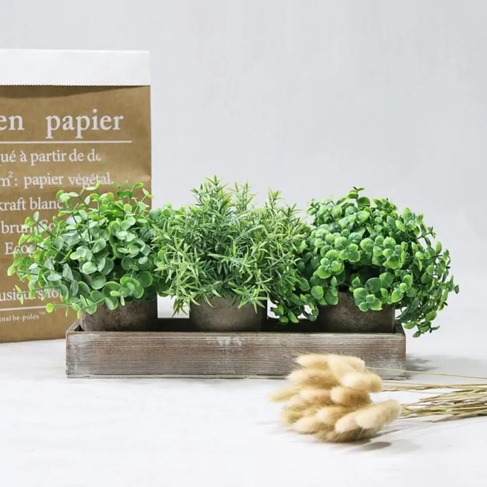 

Искусственный бонсай, элегантный декор эвкалипта