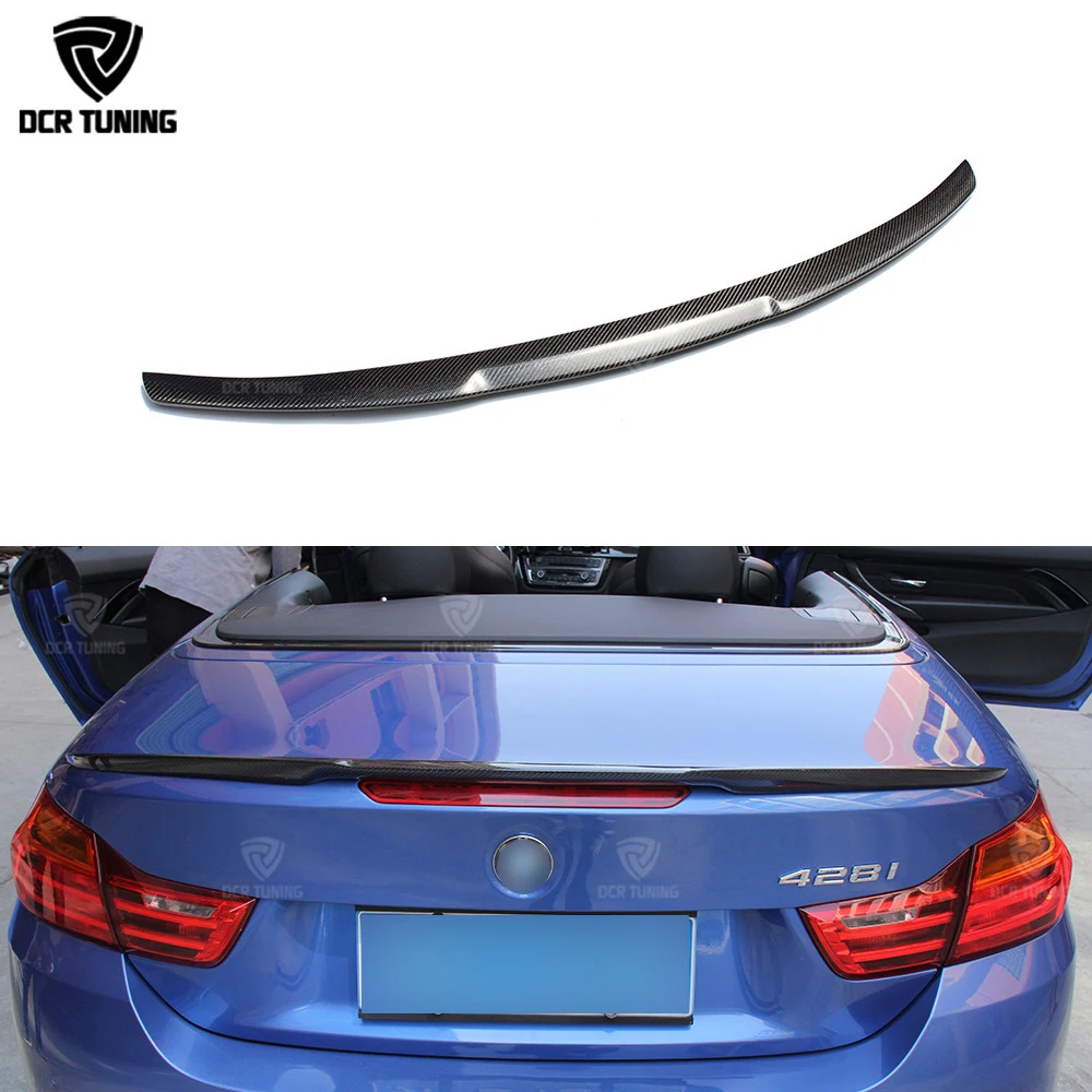Спойлер для багажника BMW F33 карбоновый спойлер 4 серии 420i 428i 435i M4 Style F83 2014 2015 2016 UP
