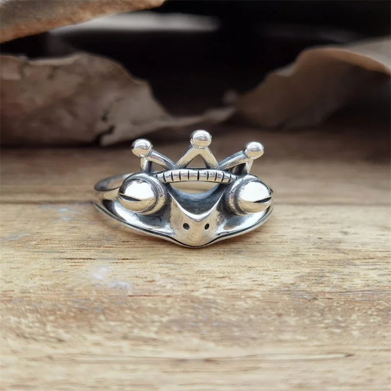 

Classic Frog Shape Thin Rings Man Women Street Hip-hop Party Accessories Metal Animal Series Couple Matching Ring парные кольца