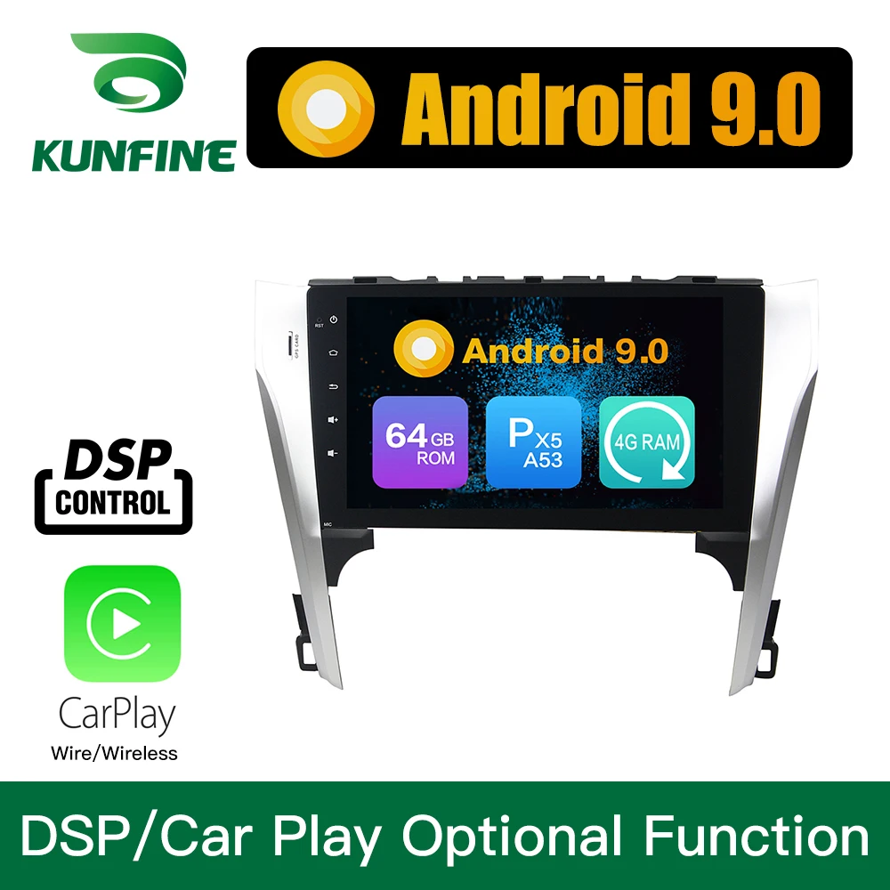 Android 9 0 Восьмиядерный 4 Гб ОЗУ 64 ПЗУ автомобильный DVD GPS навигатор мультимедийный