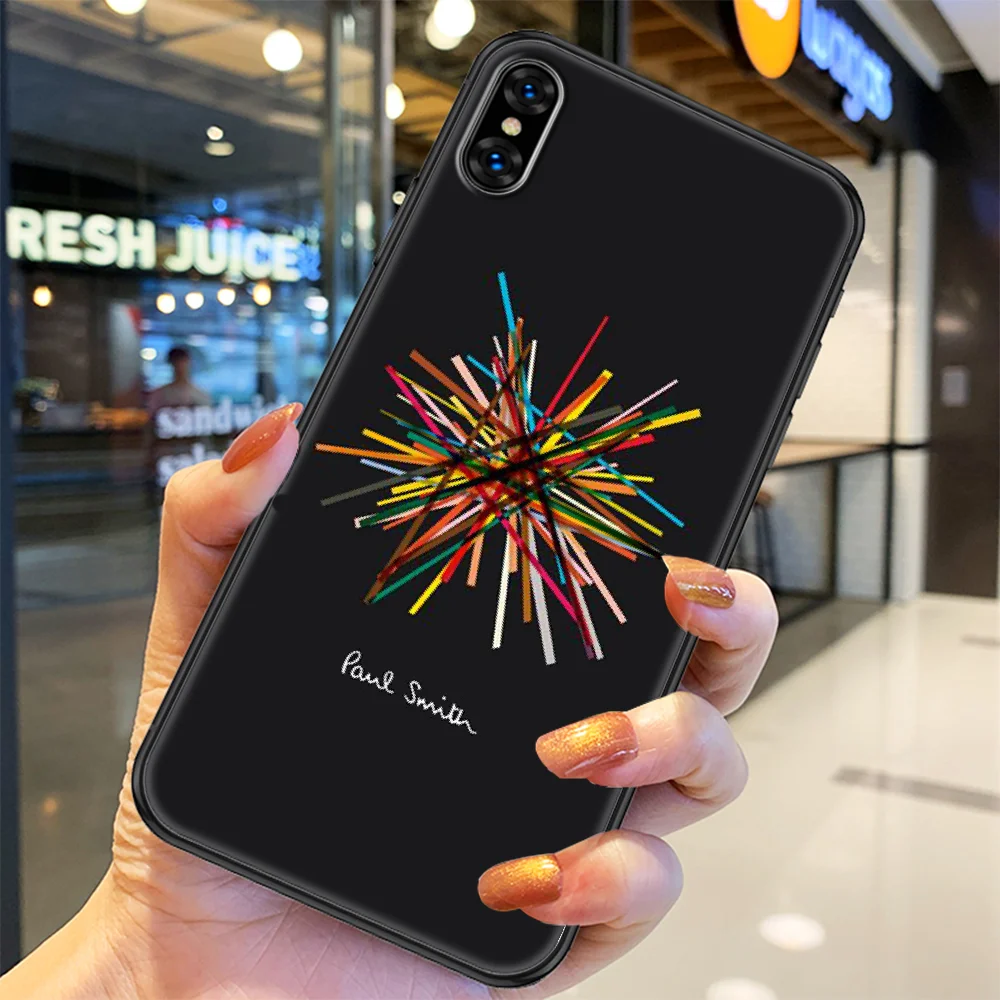 

paul fashion brand smith Phone Case Cover Hull For iphone 5 5s se 2 6 6s 7 8 12 mini plus X XS XR 11 PRO MAX black pretty