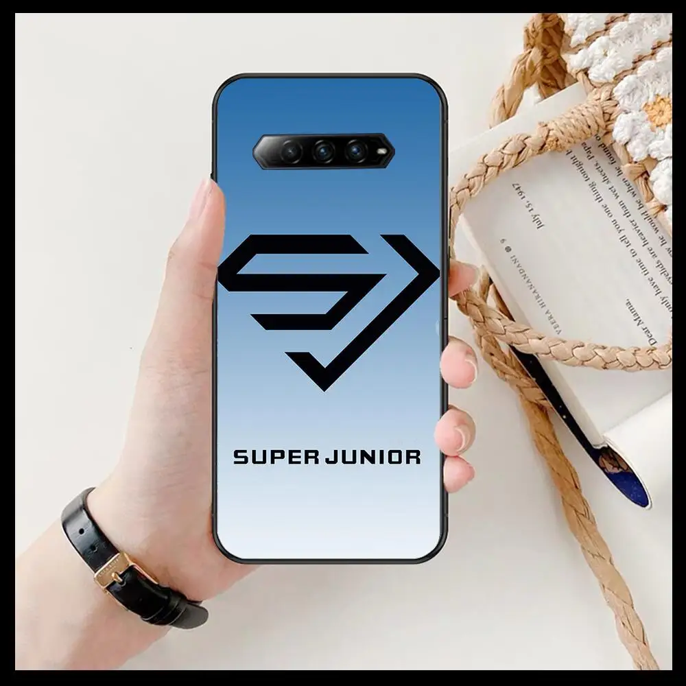 

super junior kpop Anime Phone Case For xiaomi redmi Black Shark 4 Pro 2 3 3s Cases Helo Black Cover Silicone Back Prett mini co