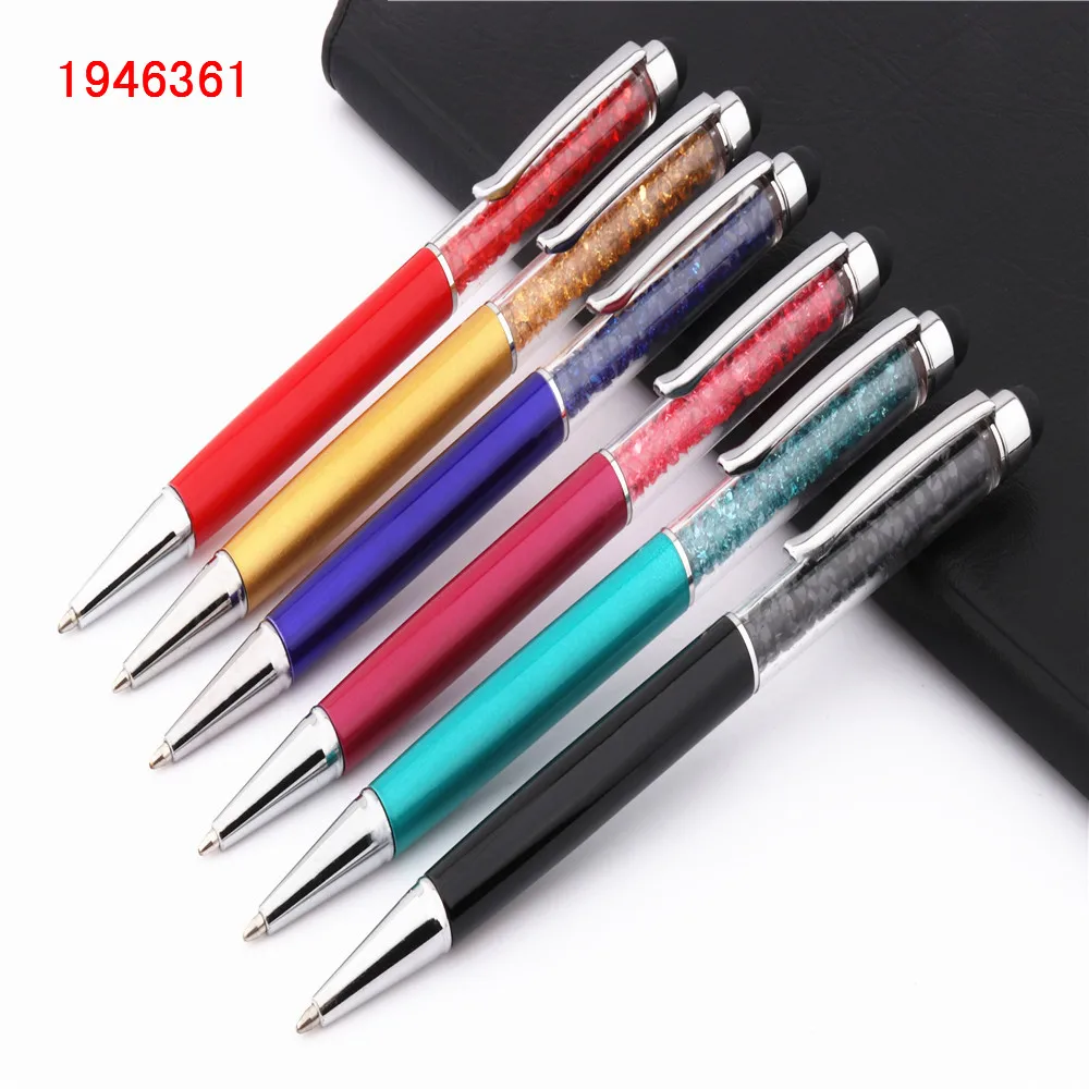 Модная 097 ручка для сенсорного экрана компьютера Хрустальная деловая офисная