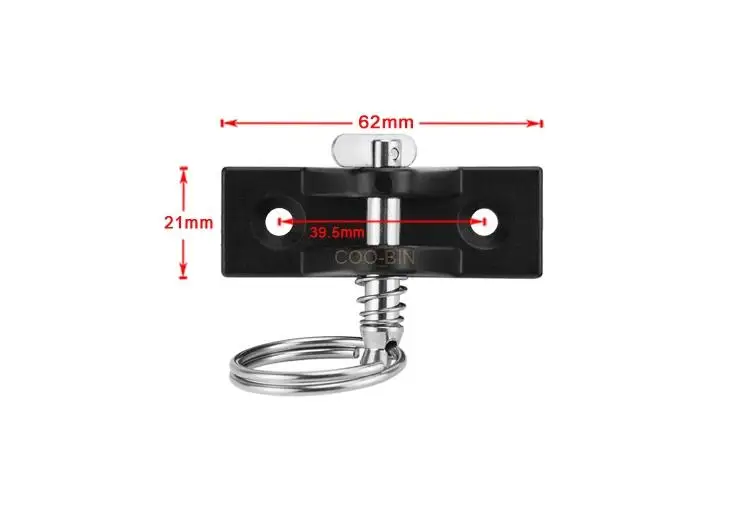 Нейлон палуба шарнирное крепление с Quick Release булавки для лодки Топ палубная