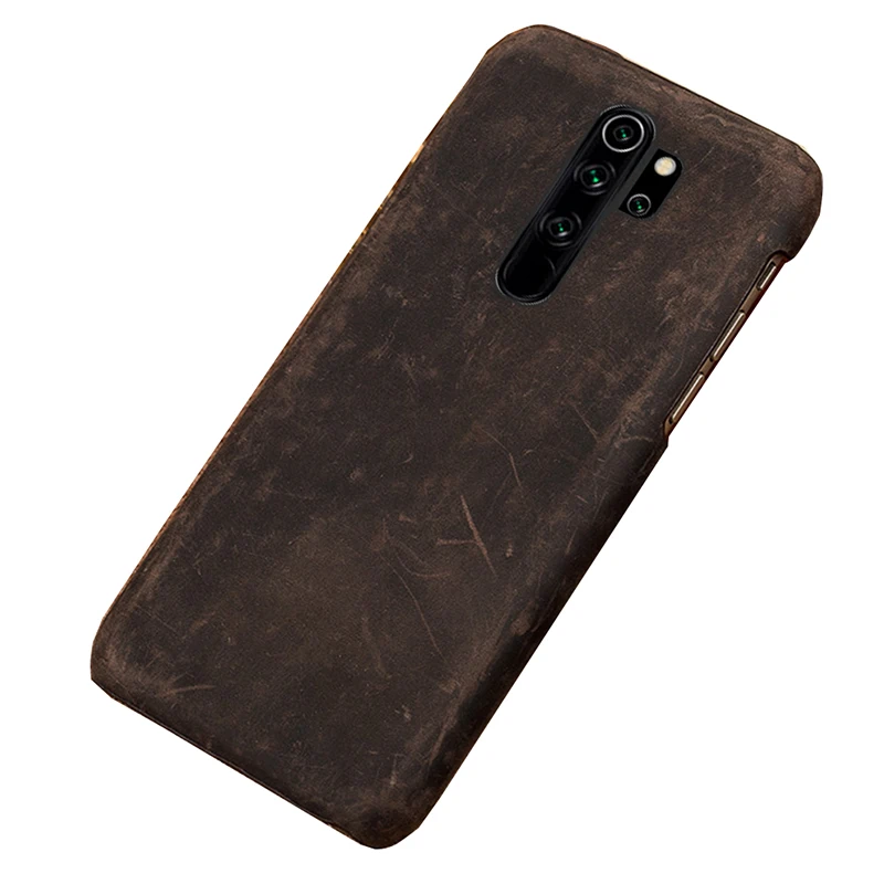 Чехол из натуральной кожи для Xiaomi Redmi Note 8 Pro 8Pro K20 7A 4X 6 5 PLus Ретро mi 9 9T 9SE Lite A3 A2