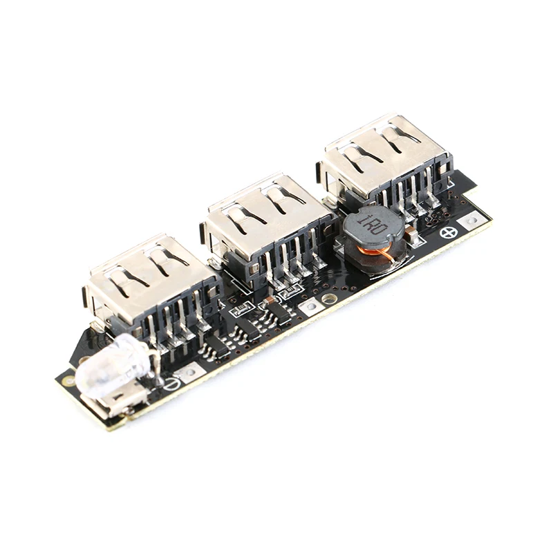 3 USB выход 5V 2A 1A литий-ионный аккумулятор 18650 зарядная плата светодиодный