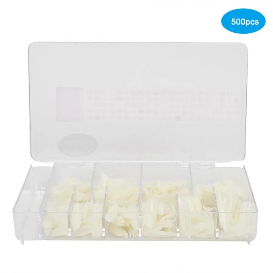 Накладные ногти 500 шт. профессиональные носимые накладные для маникюра своими