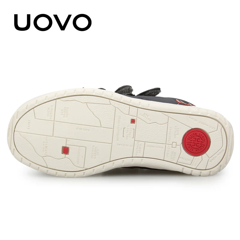 

UOVO Autumn Winter Children's Casual Shoes Boys And Girls Sneakers Mid-Cut Fashion Kids School Footwear Size #28-39