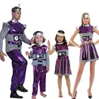 Семейный костюм на Хэллоуин Snailify, женский костюм робота, костюм космонавта для мальчиков, косплей, девочка, астронавт, косплей, папа, карнавал вечерние, косплей