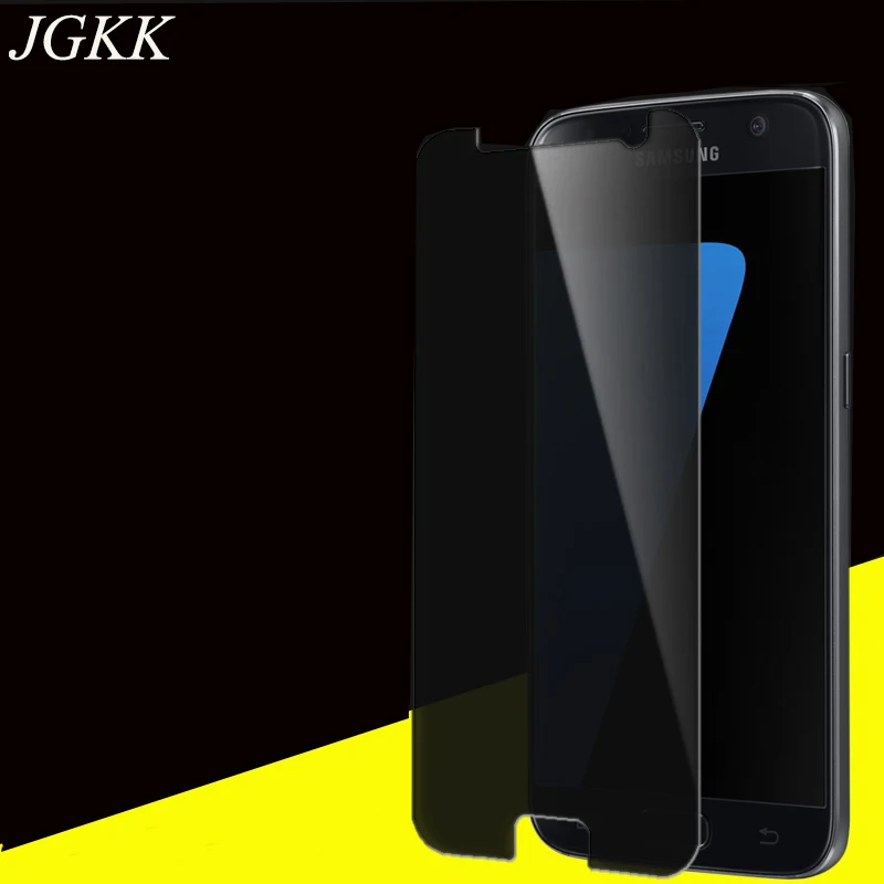 JGKK защита экрана против шпиона для samsung Galaxy A7 A8 A5 черное закаленное стекло для A320 A520 A720 защитная пленка