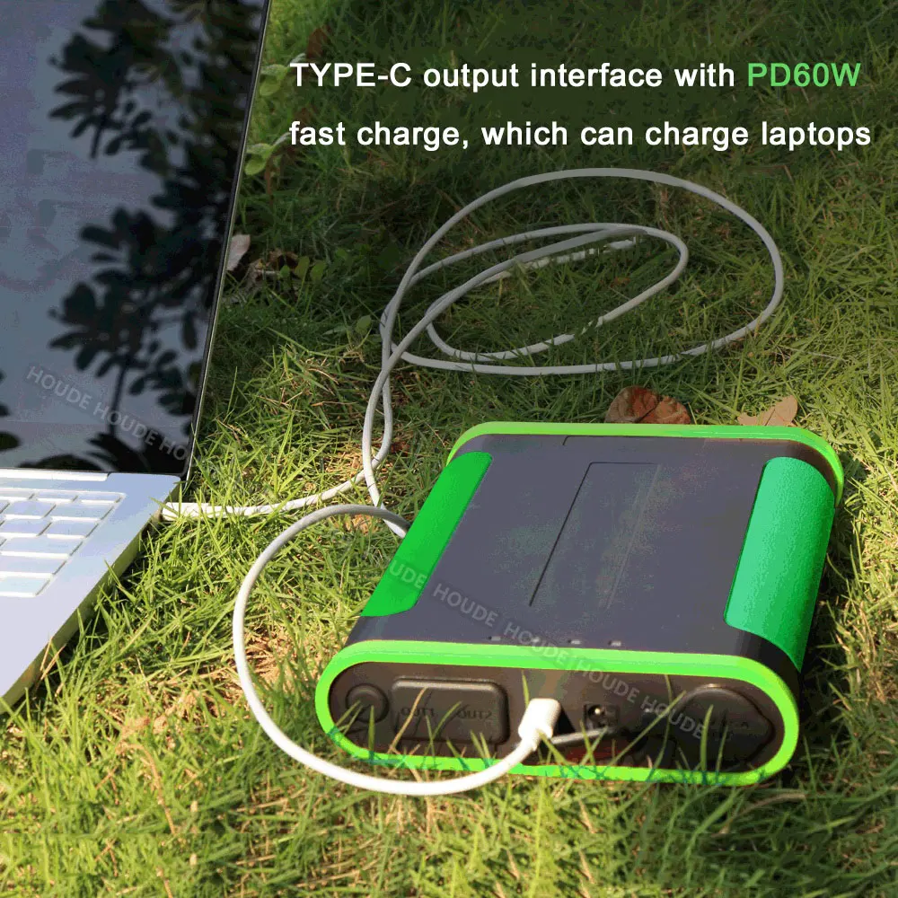 48000mah большой Батарея Ёмкость мини зарядное устройство на солнечной батарее Тип C