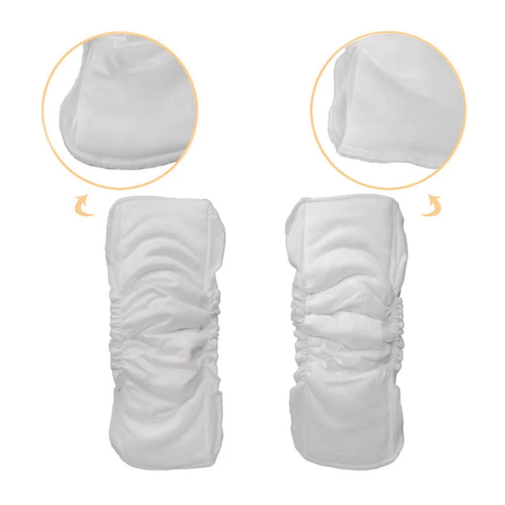 

Baby inserts 5 layers of diaper lining for newborn babies white reusable soft material
