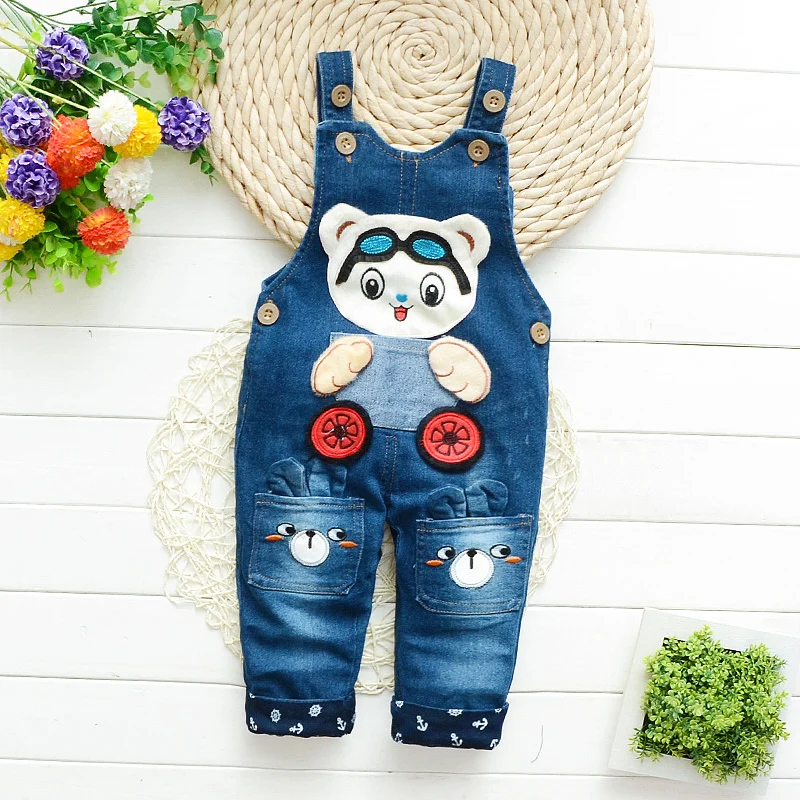 BibiCola/2020 г. весенне-осенние штаны для малышей Детские хлопковые джинсовые