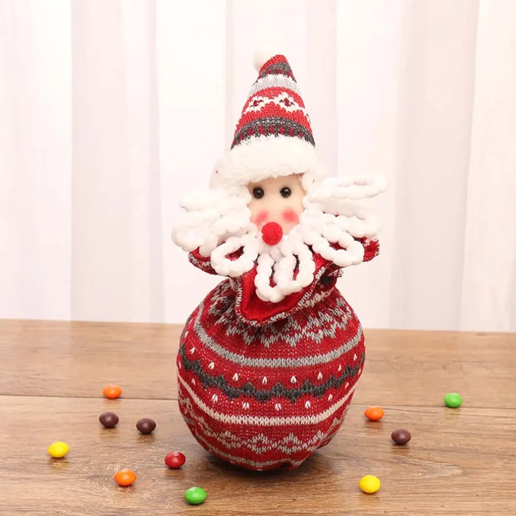 

Christmas Gift Bag Christmas Knitted Apple Bag Christmas Eve Candy Bag We Have Enough Stock Support Dropshipping