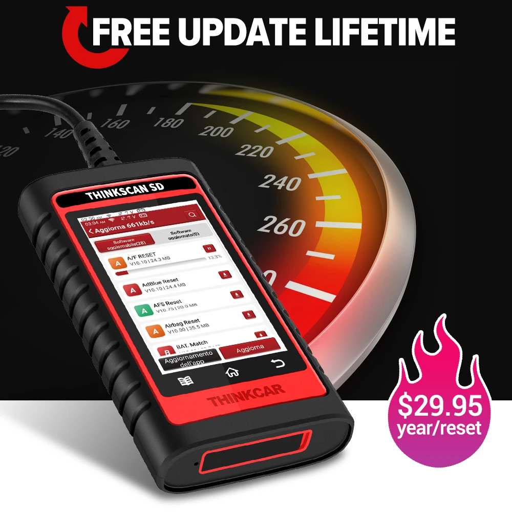 Thinkcar Thinktool SD4 OBD2 сканер автомобильные профессиональные диагностические