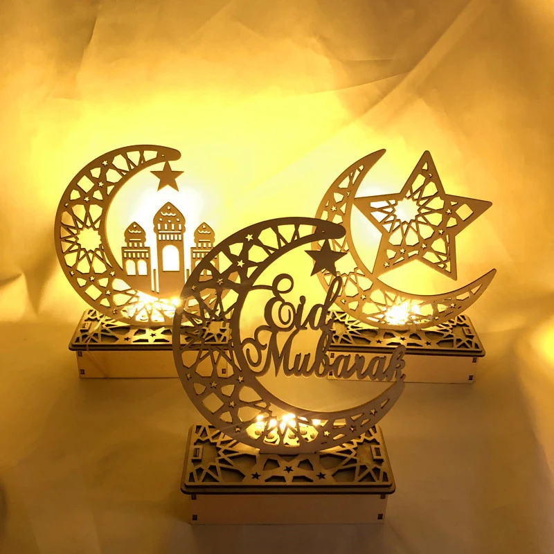 Праздвечерние чный светильник Eid Mubarak помощь при рамадане парвечерние Eud Al Adha Kareem