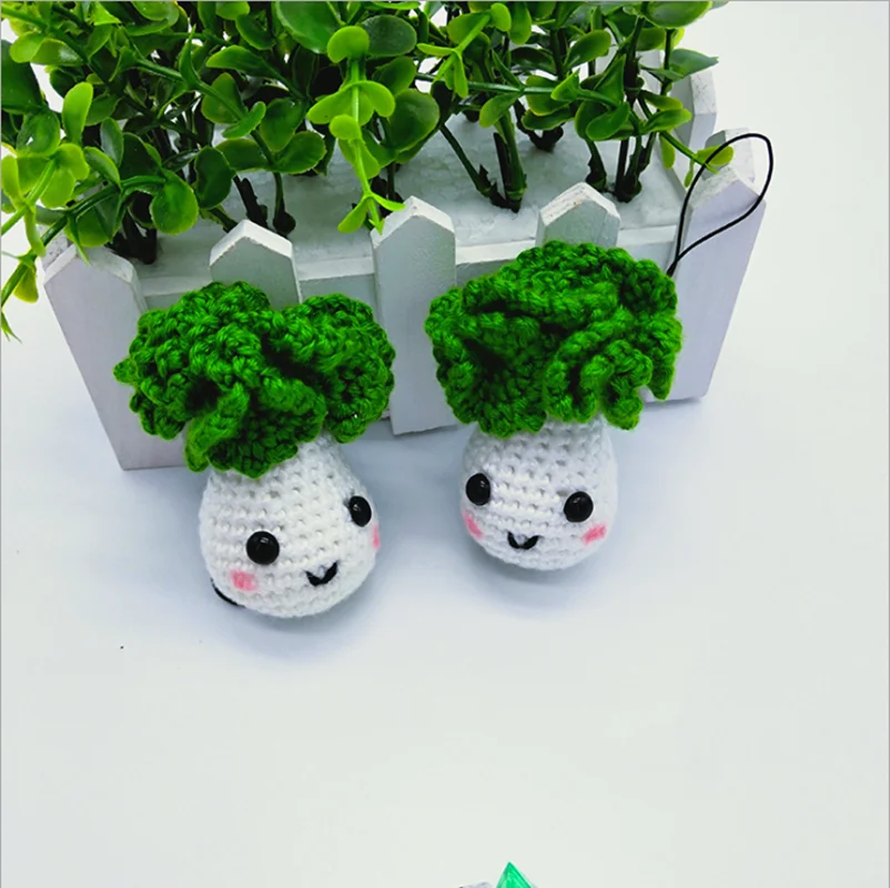 Китайская капуста ручной работы мягкая плюшевая игрушка куклы брелок Подвеска