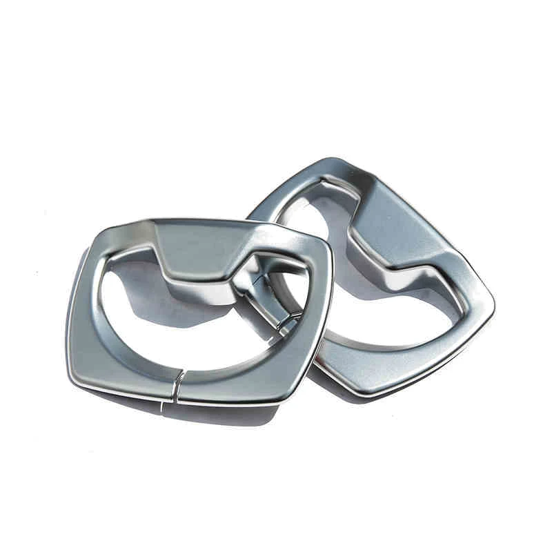 2x Хромированная Пластина ABS сиденья пояс безопасности стойки Оконная Рама