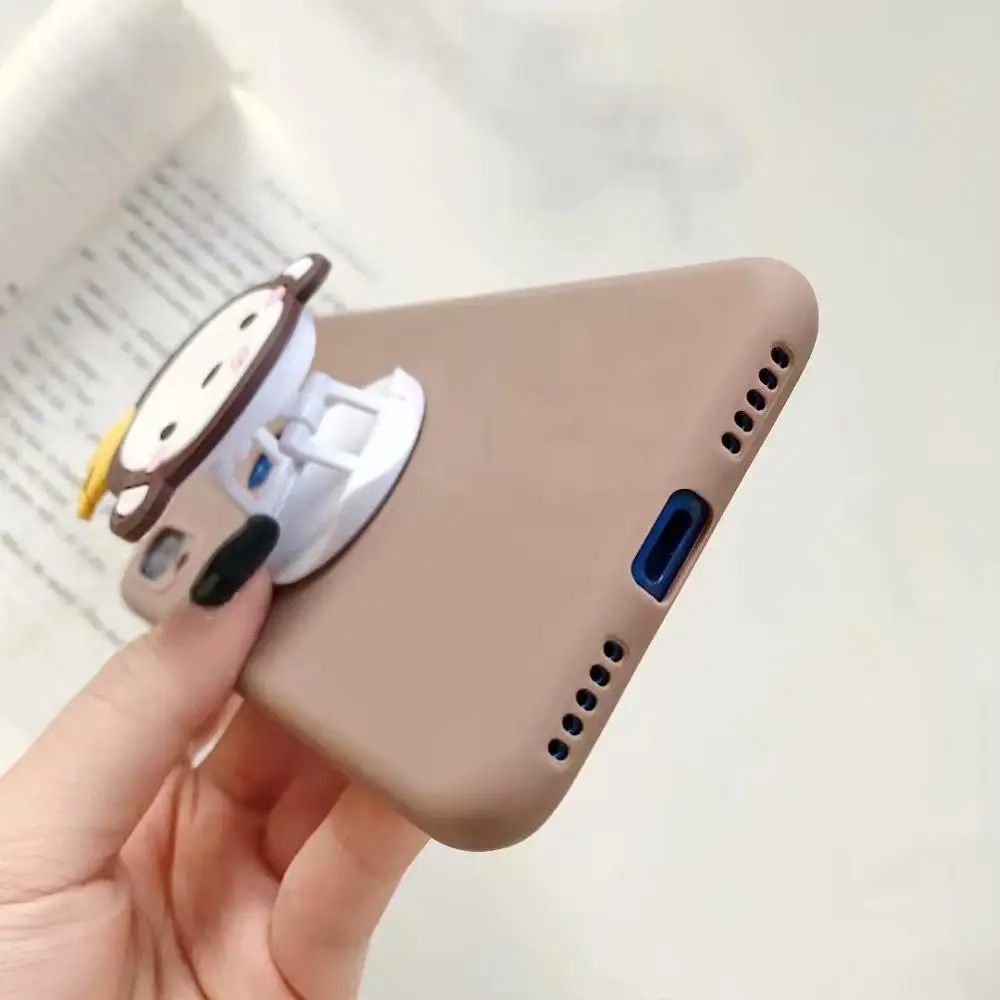 Чехол для телефона xiaomi redmi note7 note8 note5 note6 6a 4a 4x 5a K20 Pro 3D мультяшный складной