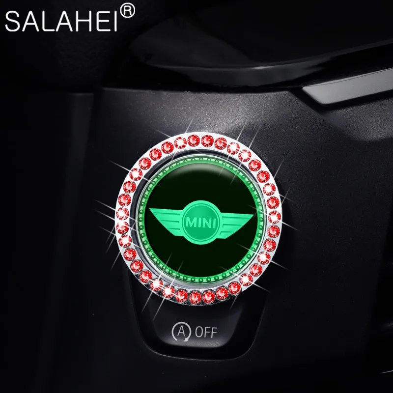 

Accessories Sticker Car Start Button Decoration Ring Decal For BMW MINI Copper S R55 R56 R60 R61 Clubman F55 F56 F60 Countryman