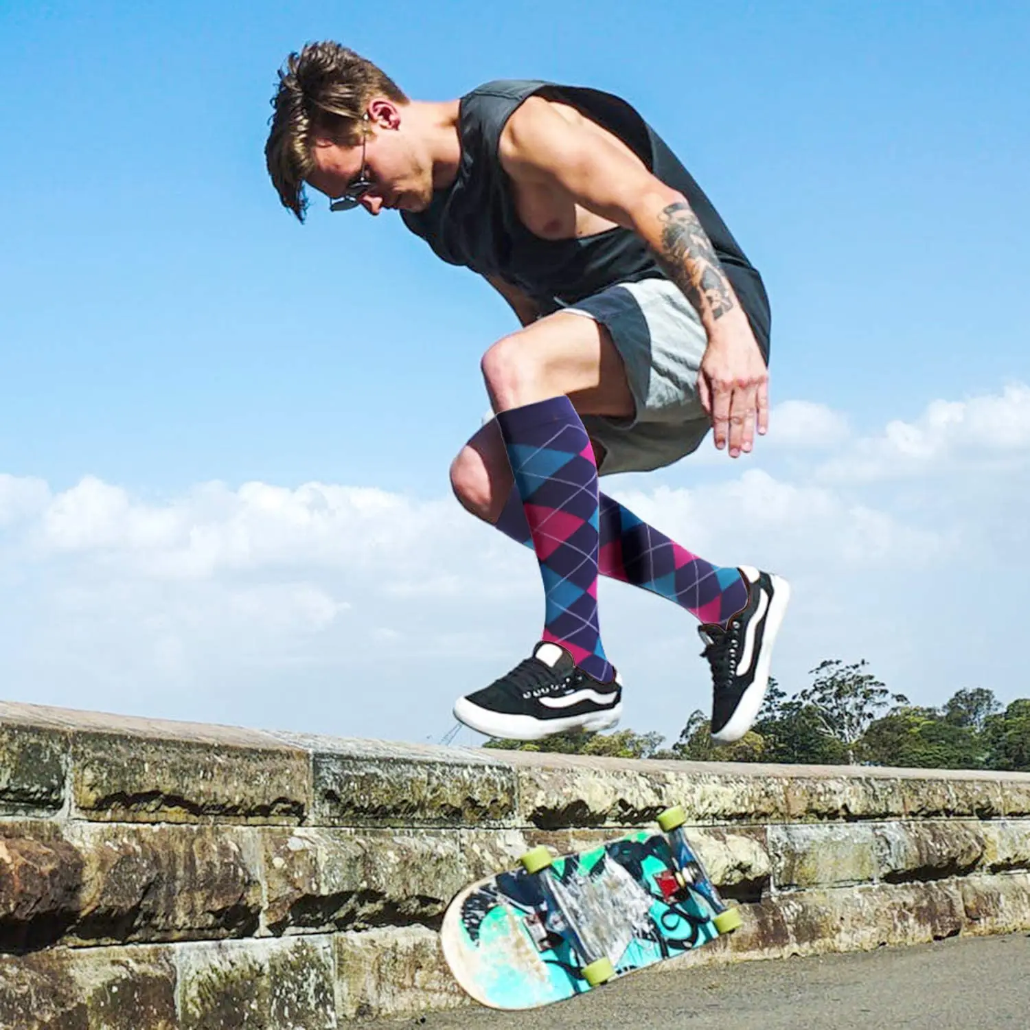 Compression Stockings Golf Football Socks Outdoor Sport Football Socks Soccer Compression Sock