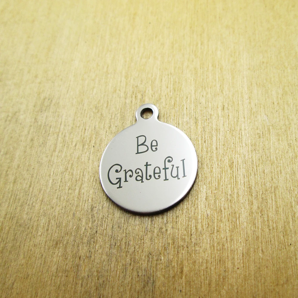 10 шт./партия жена пожарного амулеты из нержавеющей стали лазерной гравировкой DIY