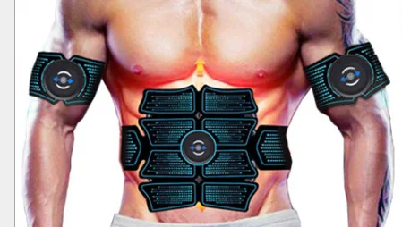 

Fitness belt abs paste EMS fitness instrument Exercise training muscle instrument stimulator abdominal equipment indoorfitness