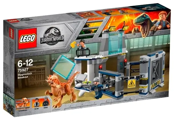 Конструктор LEGO Jurassic World (Мир Юрского периода) 75927 Побег стигимолоха из лаборатории