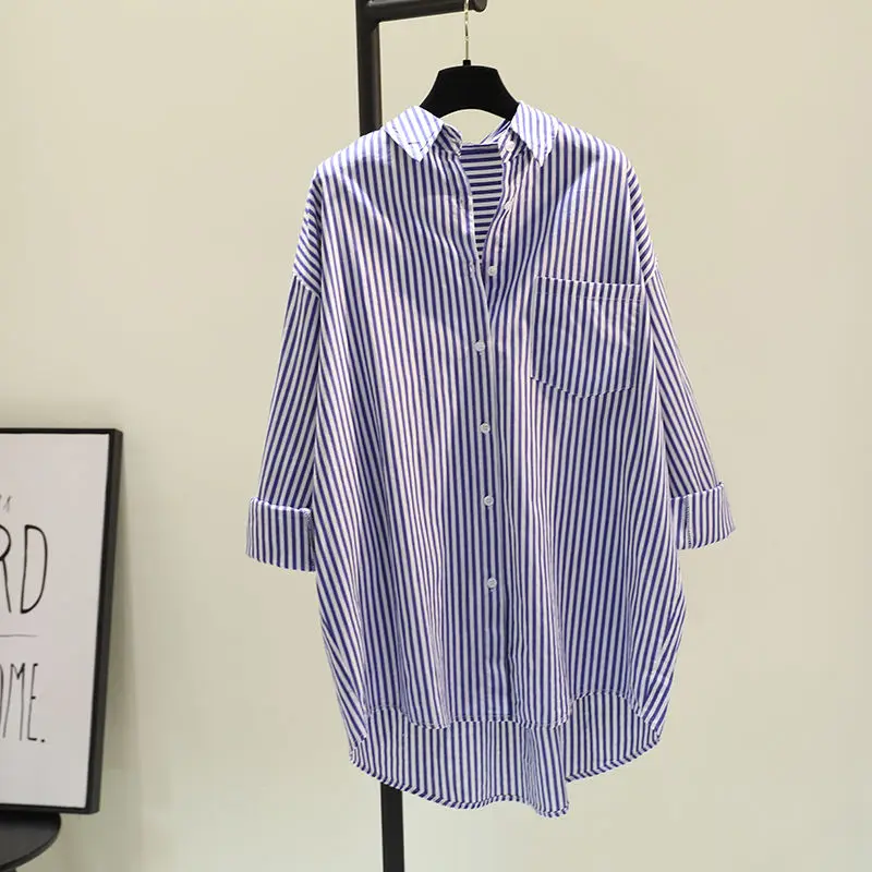 

2021 Spring and Autumn New Han Fan Literature and Art BF Style Casual Shirt Cardigan