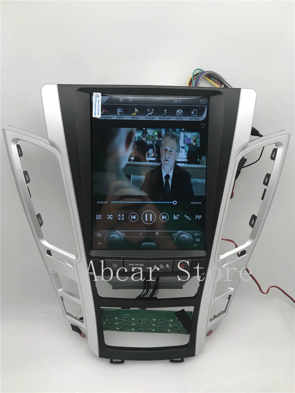 10,4 ''Tesla стиль Android 8,1 автомобильный dvd-плеер gps навигация для Cadillac CTS 2007-2012 стерео радио px6 мультимедиа CARPLAY ips