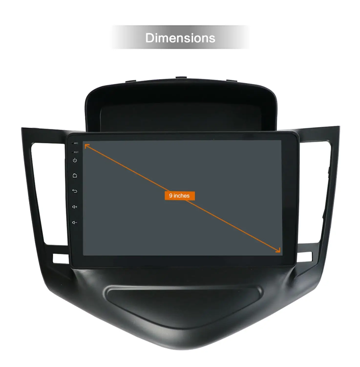 Автомагнитола 2 Din на Android 10 0 для Chevrolet Cruze 2009-2014 GPS-навигация Wi-Fi Bluetooth AUX стерео